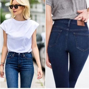 Madewell Dark Blue Skinny Jeans
